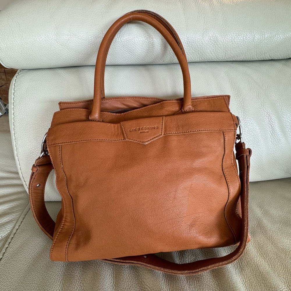 Liebeskind Bags Gorgeous Carmel Leather Berlin Handbag